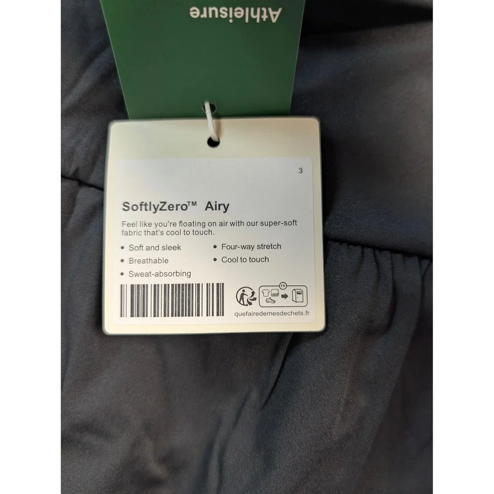 Halara SoftlyZero Airy High Waisted Athletic Shorts Black Womens 2X Plus Size